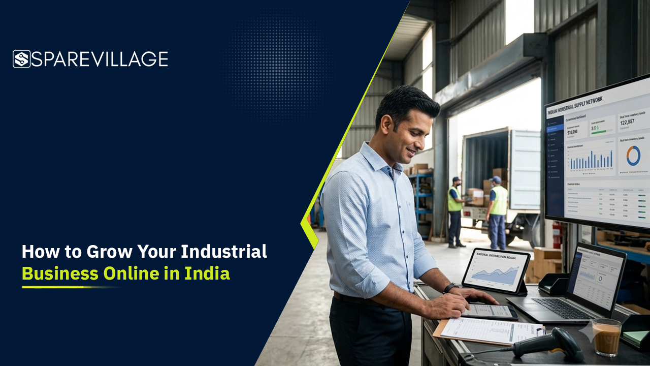 Industrial Business Growth Online in India Industrial business expanding online through digital B2B marketplace in India