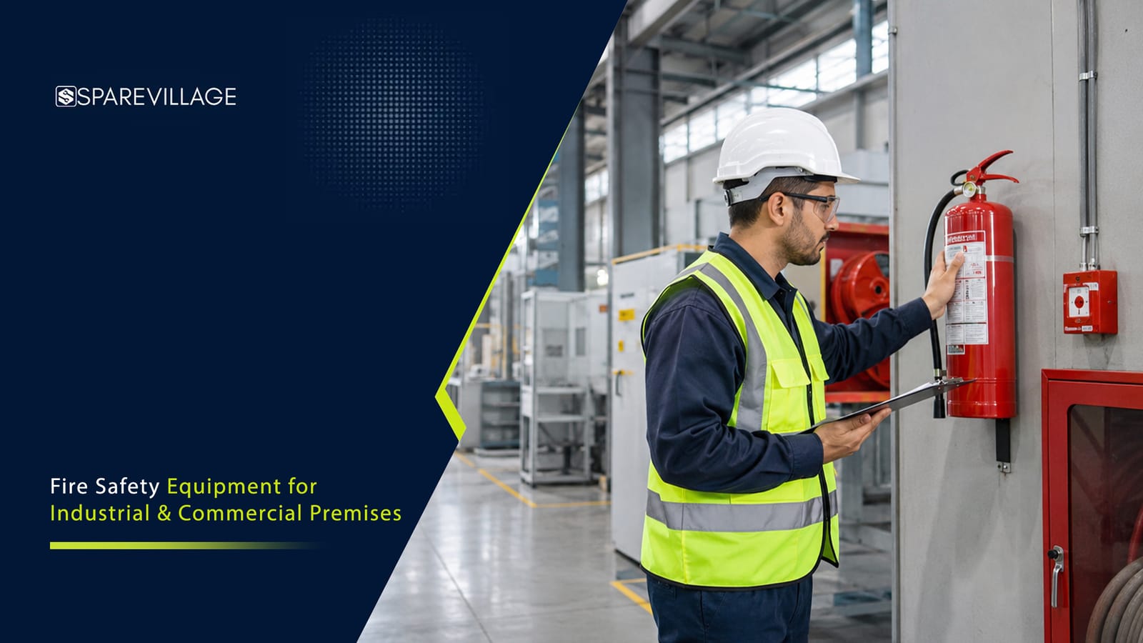 Fire Safety Equipment for Industrial & Commercial Premises Fire safety equipment for industrial and commercial premises