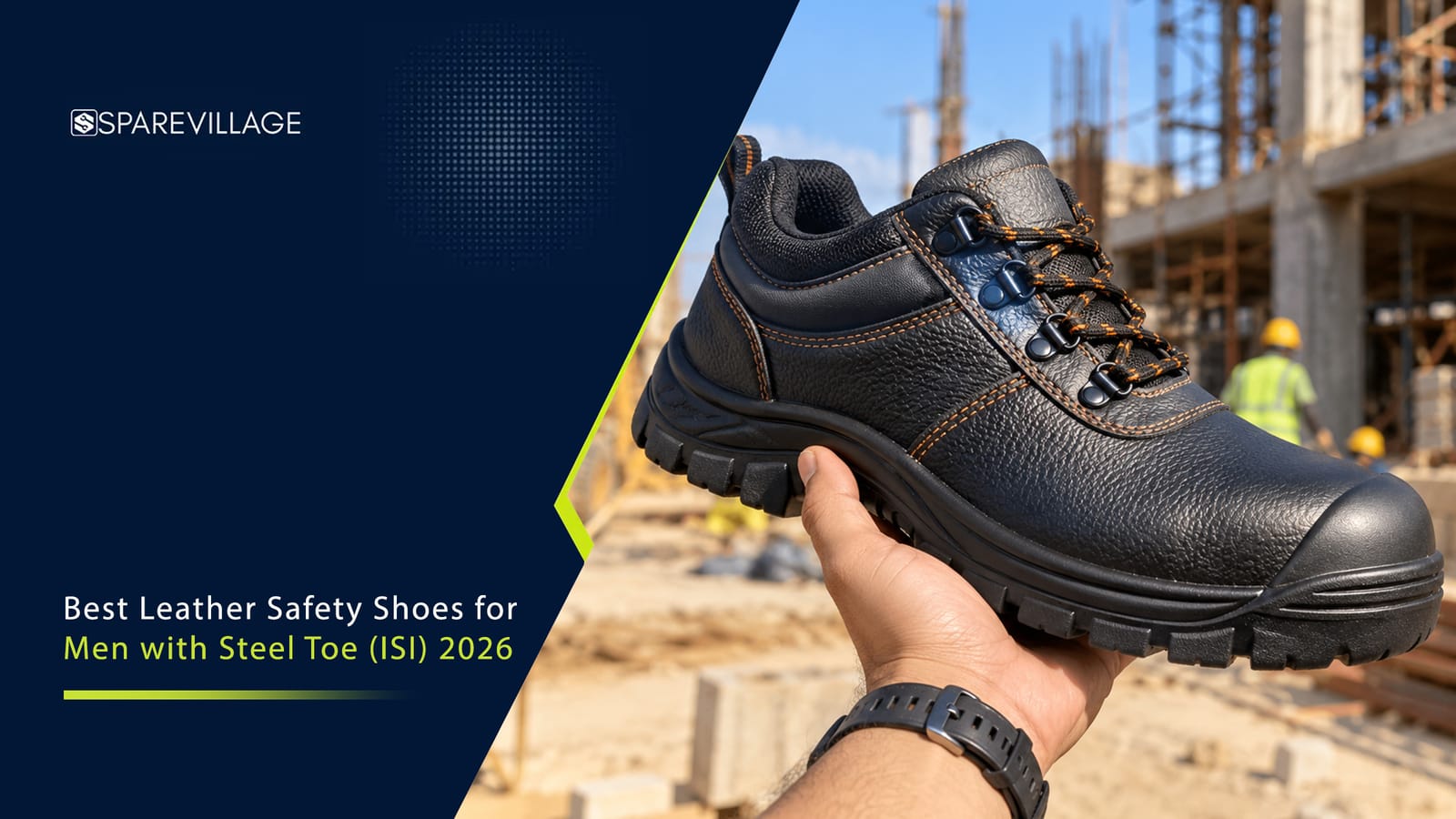 Best Leather Safety Shoes for Men with Steel Toe (ISI) 2026 Best Leather Safety Shoes for Men with Steel Toe (ISI) 2026
