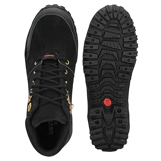 Kavacha Steel Toe Nubuck Leather Safety Shoe S82 (Size- 6) 2