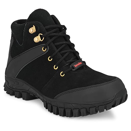 Kavacha Steel Toe Nubuck Leather Safety Shoe S82 (Size- 6) 3