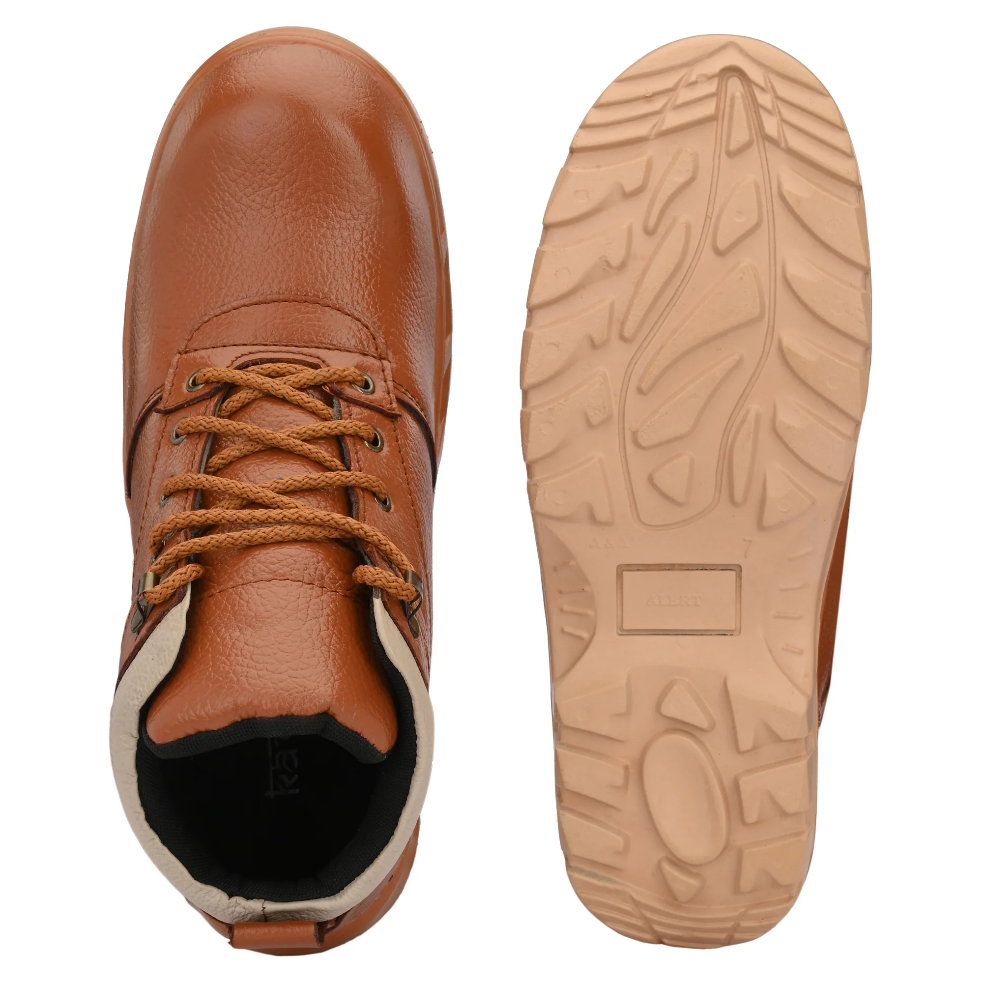 Kavacha S47 Steel Toe Leather Safety Shoe(Size-6) 4