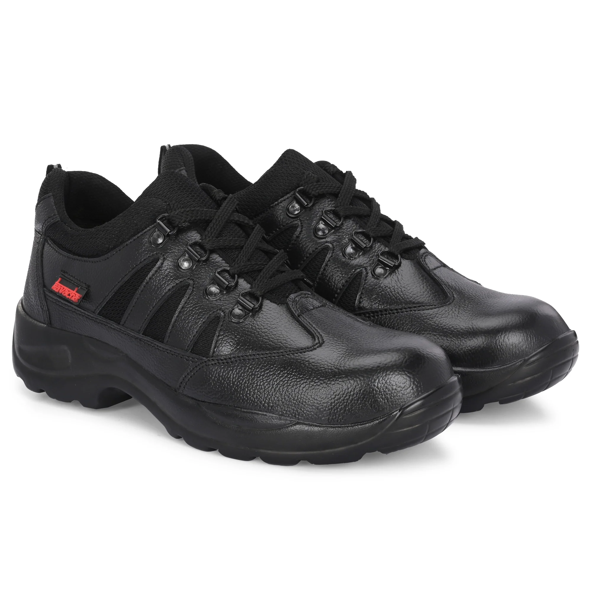 Kavacha Steel Toe Safety Shoe s139 Pure Leather Upper and PU Polyurethane Sole(size-6) 2