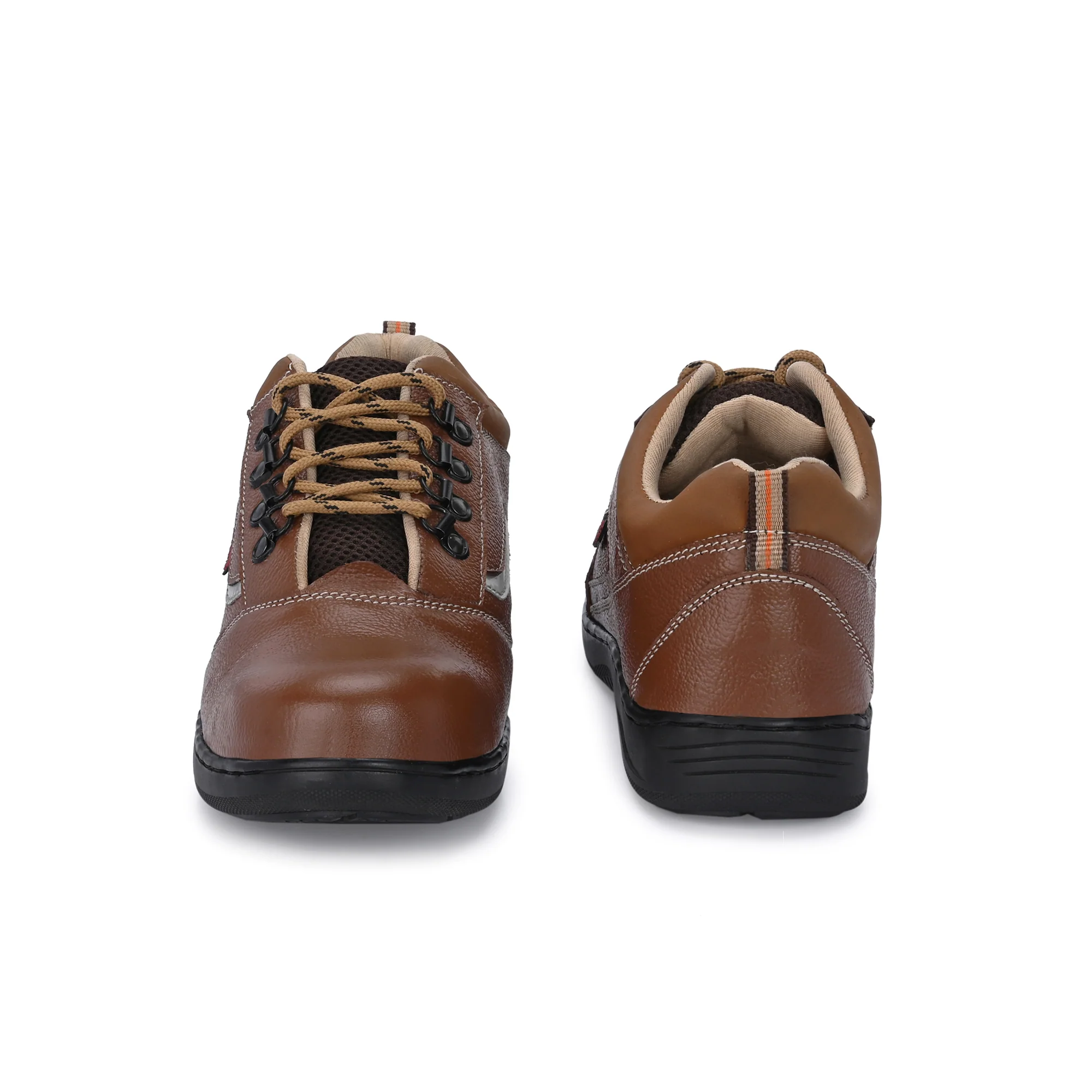 Kavacha Steel Toe Safety Shoe S225 with Pure Leather Upper and Foam Comfort & Rubber Sole(SIZE 6) 2