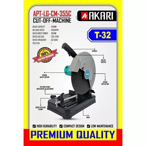 Akari APT-LG-CM-355C Cut Off Machine 3