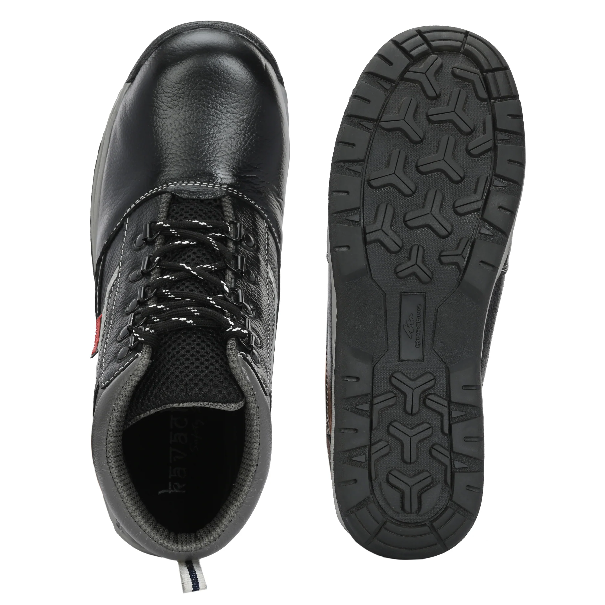 Kavacha Steel Toe Safety Shoe S221 with Pure Leather Upper and Foam Comfort & TPR Sole(SIZE 6) 3