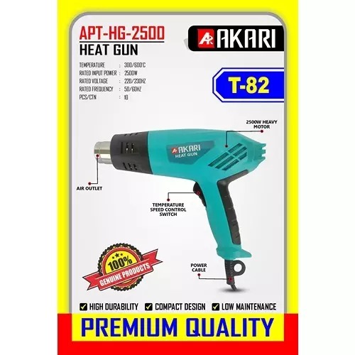 Akari APT-HG-2500 Heat Gun / Hot Air Gun 3