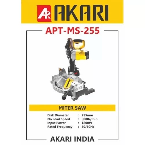Akari APT-MSD-255 Miter Saw 3