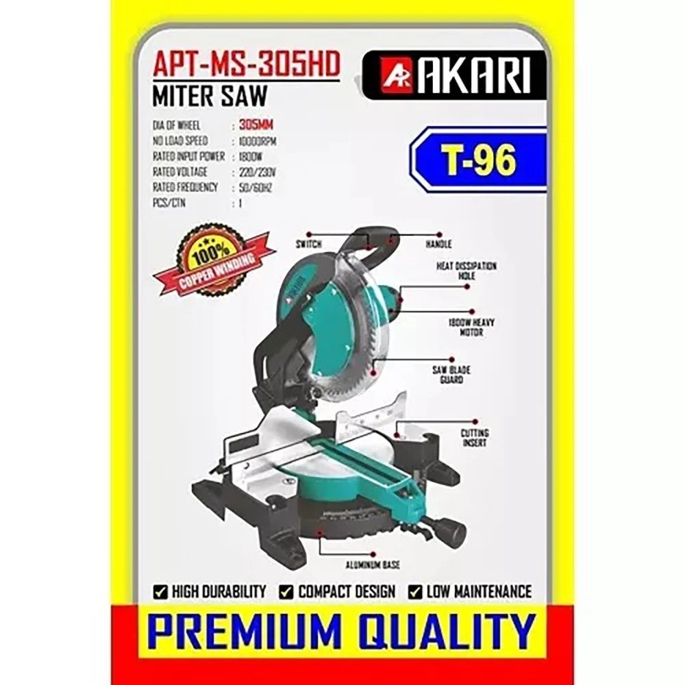 Akari APT-MS-305HD Miter Saw 2