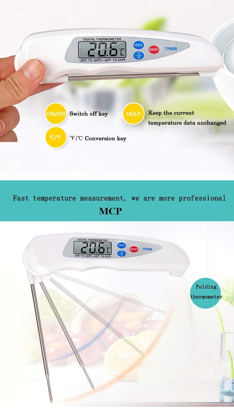 Thermocare Folding Kitchen Thermometer Quick Read.(Folding Thermometer) 4
