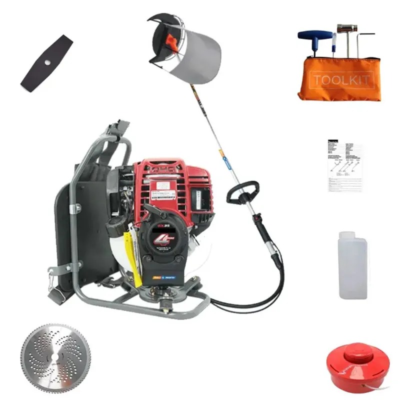 Latson GX 35 , 4 Stroke Back Pack Multi Crop Brush Cutter 35 CC (LT-BC-4ST-BP-GX-35) 2