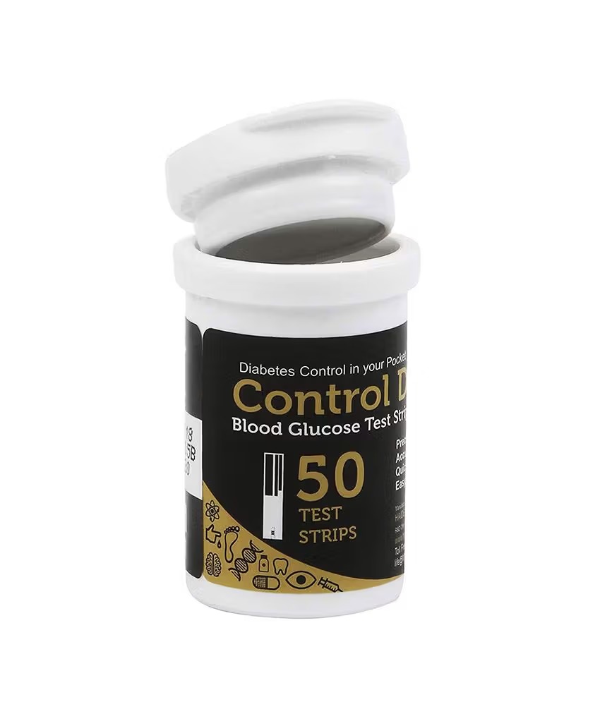 Control D Test Strips, 50 Count (Black) for Control D Glucometer only (Cntrol d -50) 5