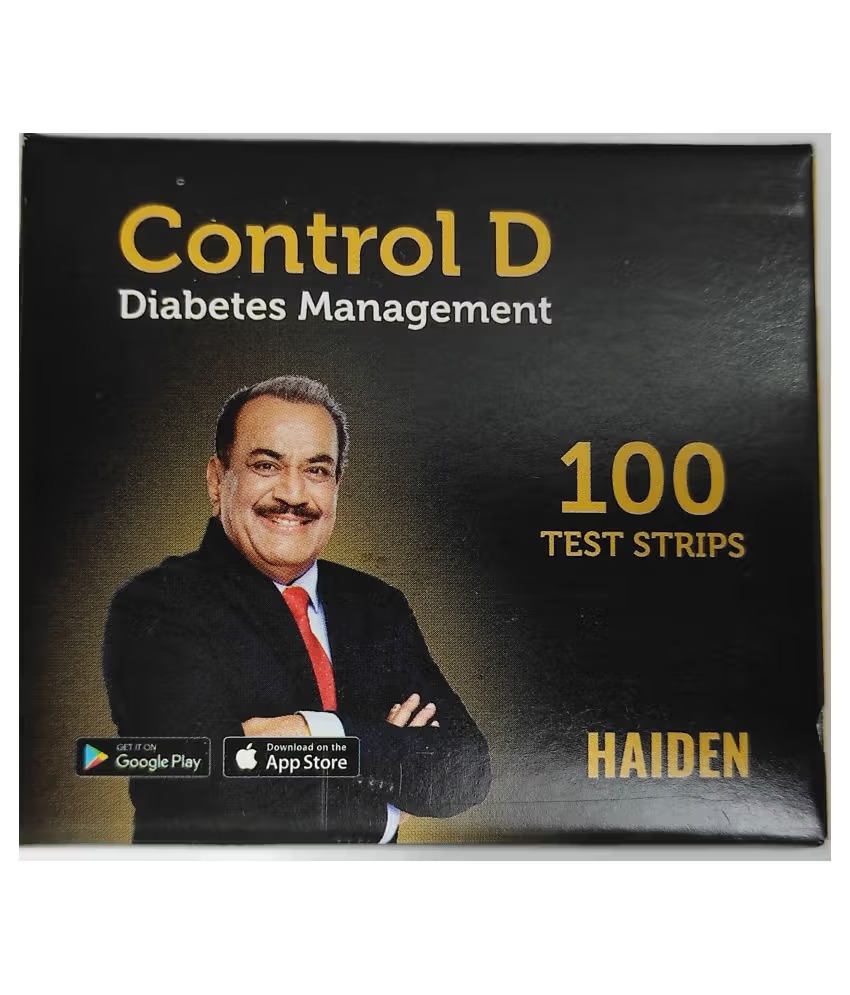 Control D 100 Sugar Test Strips (Controld-100) 3
