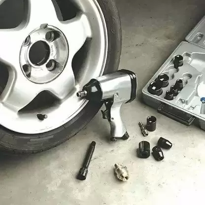 Akari AT-239K Heavy Duty Twin Hammer Air Impact Wrench Kit 2