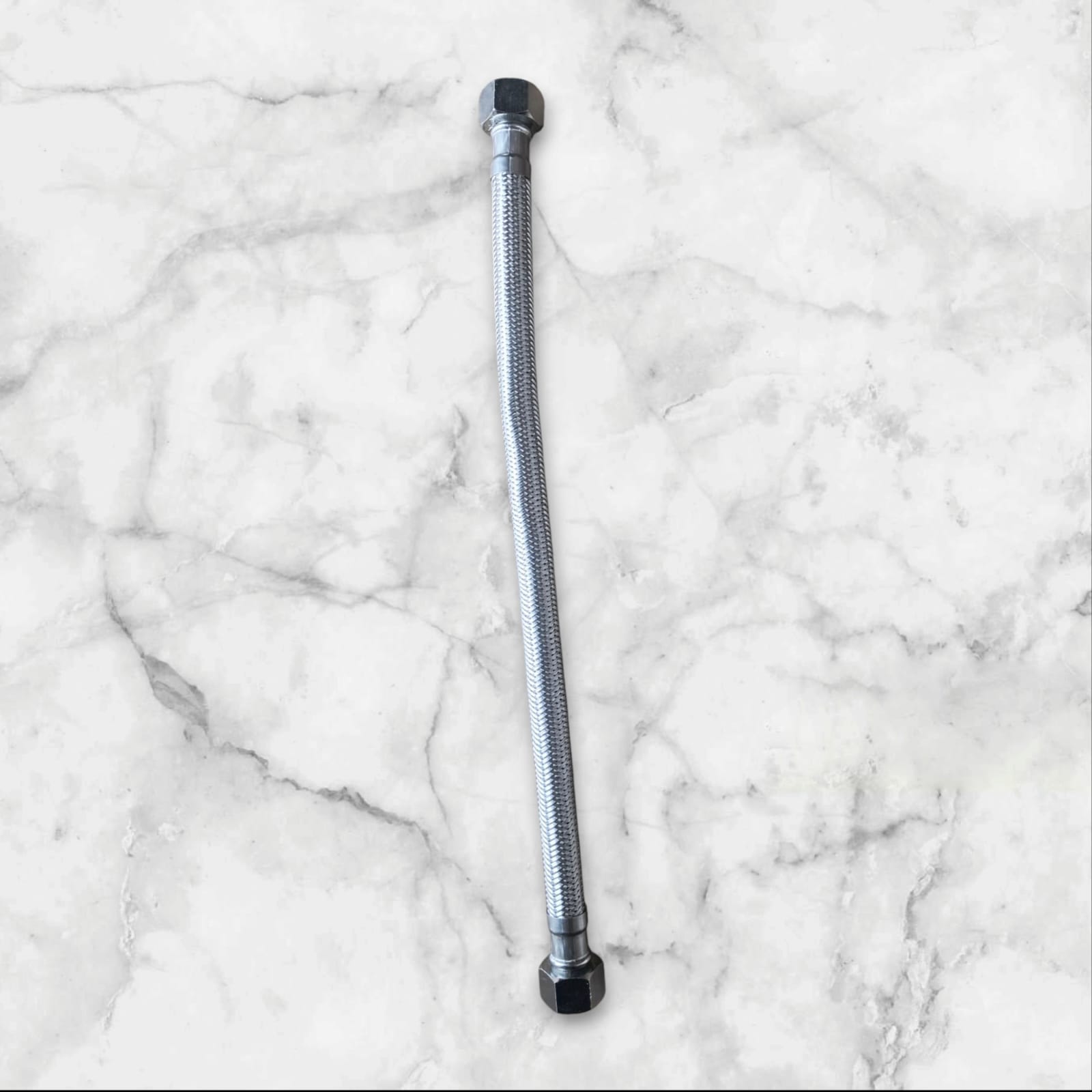 Dikshaware SS-304 Grade, Replacement 12-INCH Conne(Connection Pipe 3/8 ) 3