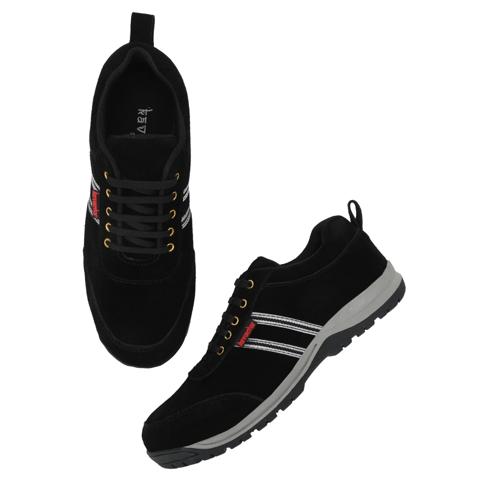 Kavacha Steel Toe Safety Shoe , Suede Leather Upper and Foam Comfort & TPR Sole (S207) (SIZE 7) 2