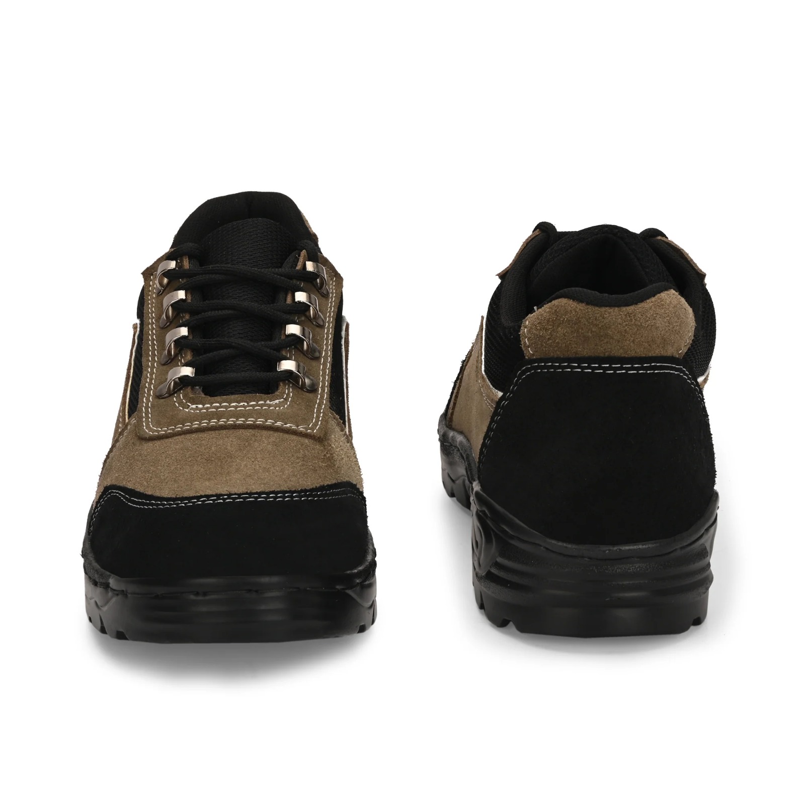Kavacha Suede Leather Steel Toe Safety Shoe RN 501 PU Sole (Rn501) (SIZE 6) 4