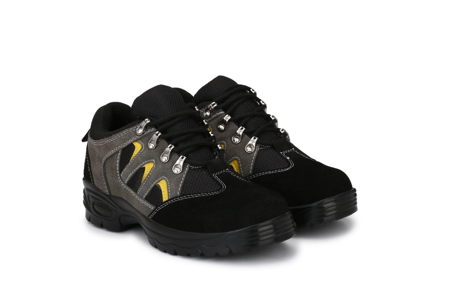 Kavacha Leather Steel Toe Safety Shoe , PU sole (Rn503)(SIZE 6) 3