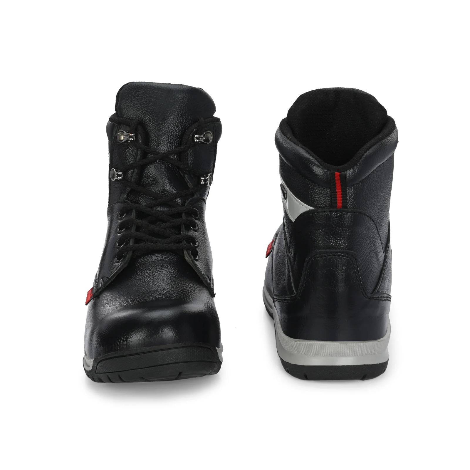Kavacha Steel Toe Safety Shoe with Pure Leather Upper and Foam Comfort & TPR Sole (S219)(SIZE 7) 3