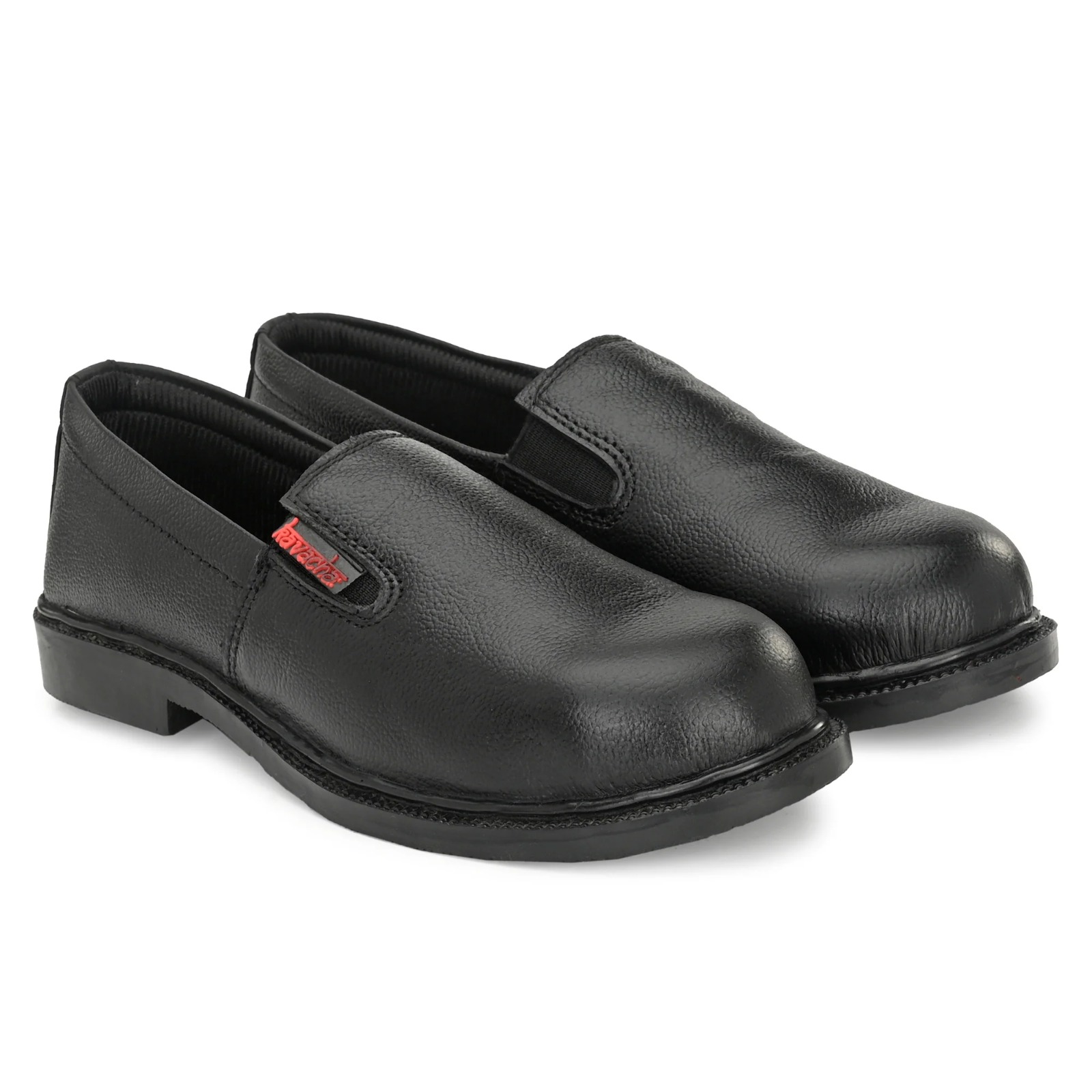 Kavacha Pure Leather Steel Toe, (Black) (S95) (SIZE 3) 3