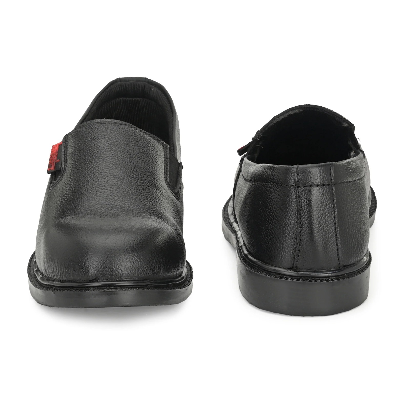 Kavacha Pure Leather Steel Toe, (Black) (S95) (SIZE 3) 4