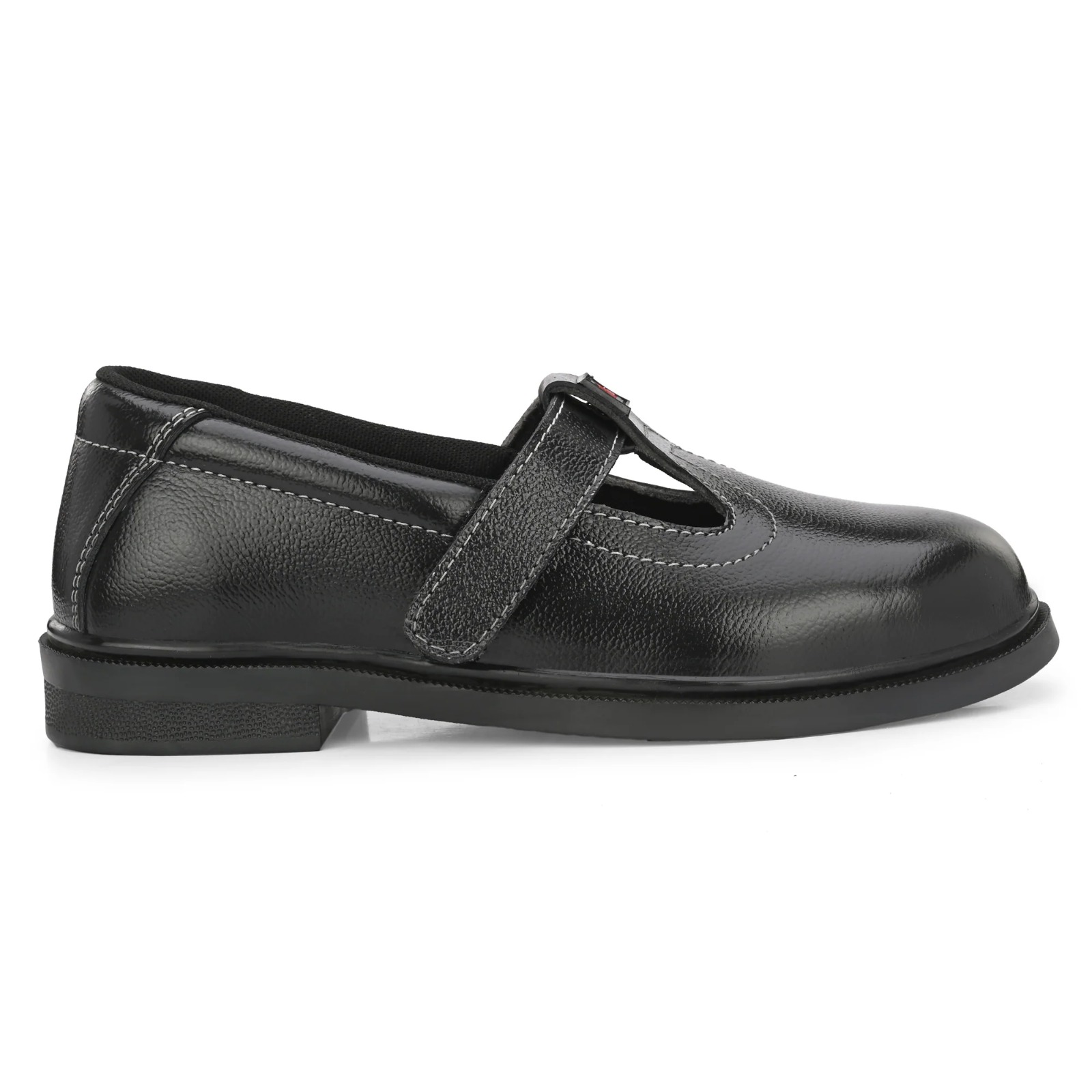 Kavacha Pure Leather Steel Toe Women's/ Ladies Safety Shoe (Black) (S132)(SIZE 7) 2