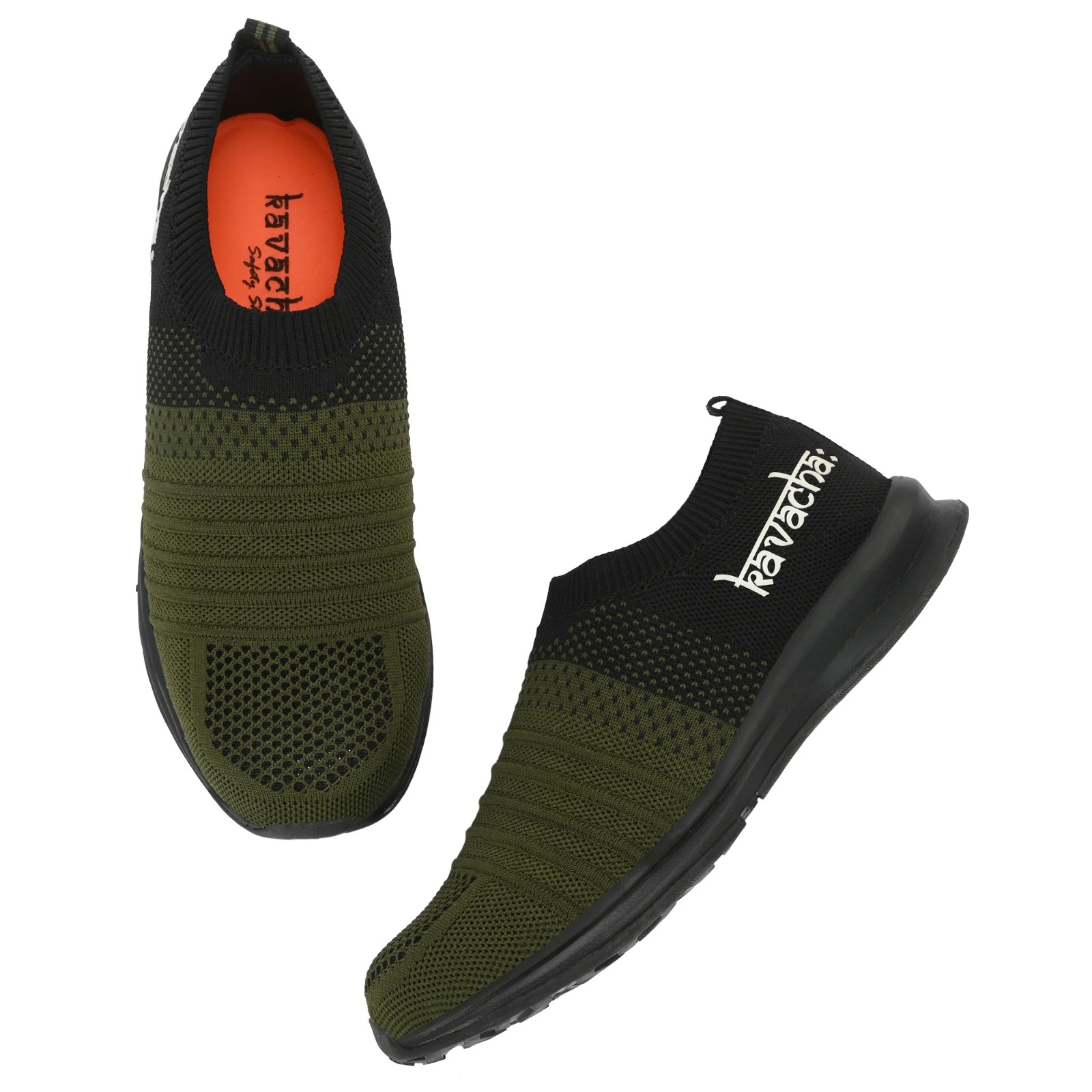 Kavacha Steel Toe Safety Shoe with Knitted Upper and Foam Comfort & Phylon TPR Sole (S218) (SIZE 9) 3