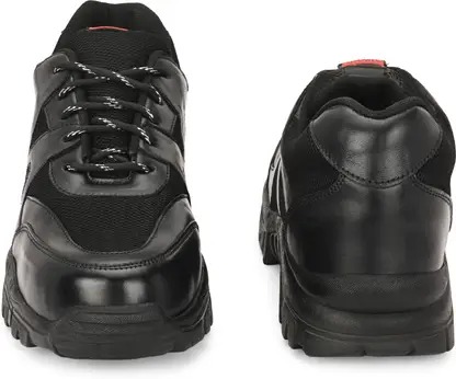 Kavacha Steel Toe Leather Safety Shoe (Black, S1) (S144) ,SIZE 6 2