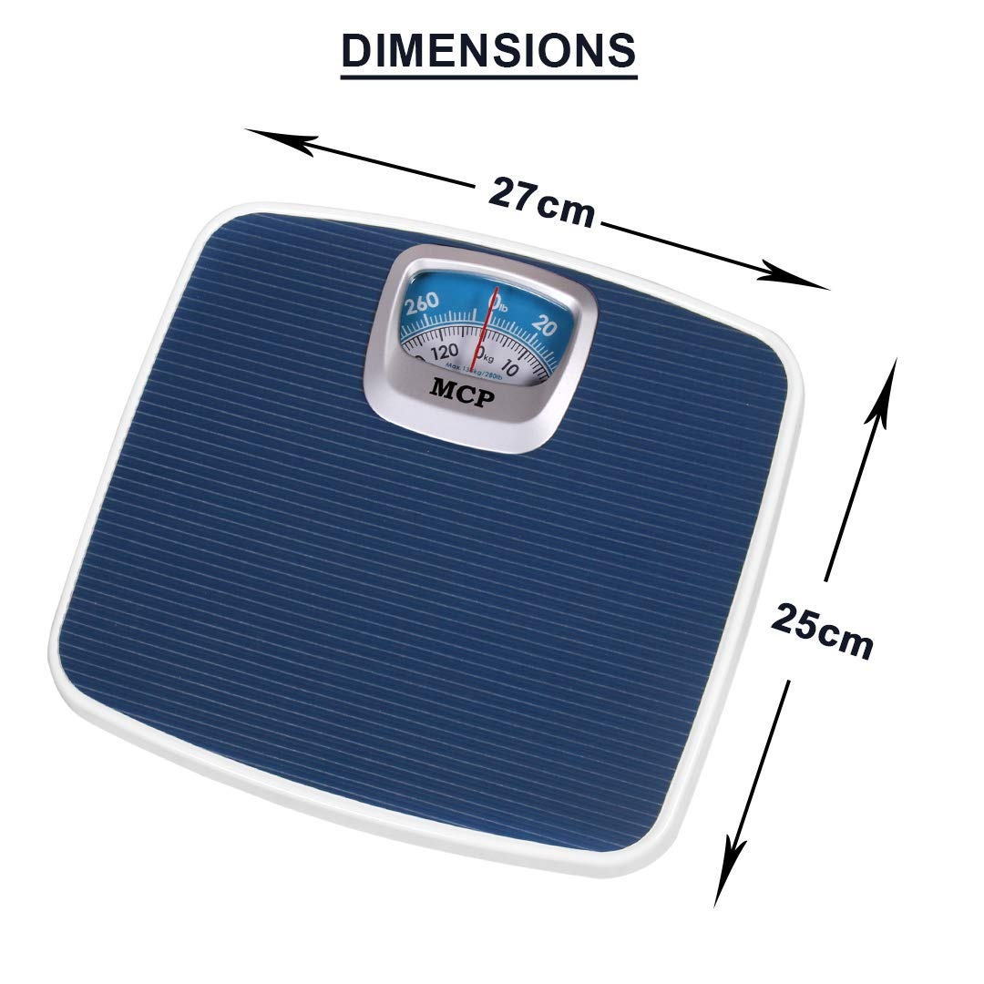 MCP Personal Weight Machine for body weight measures upto 130kg (Mechanical Weighing Machine) (mcp-mechanical-br2020) 4
