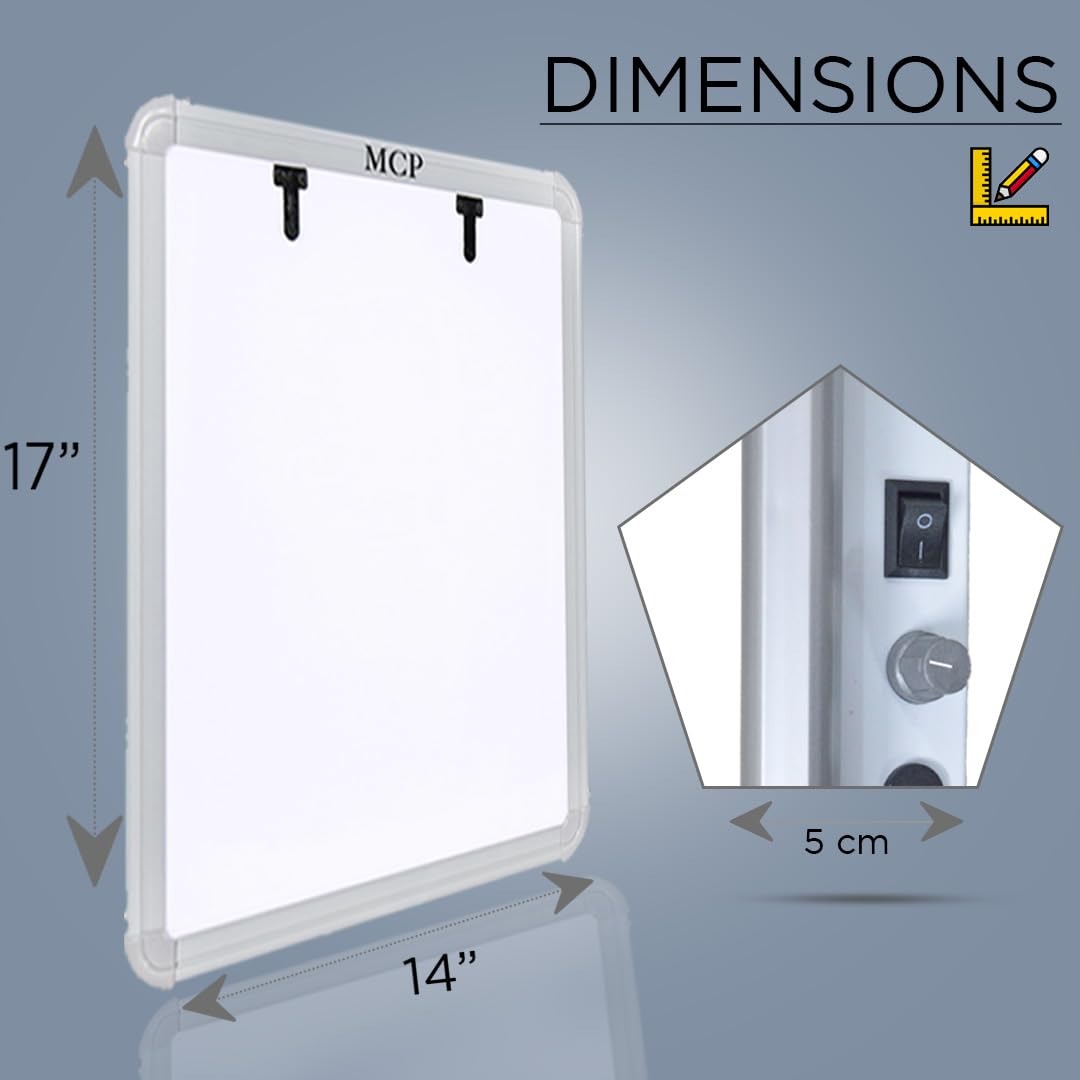 MCP X-Ray View Box digital for clinic LED Illuminator Radiology (Automatic Single Film illumination) with variable brightness cont (mcp xray view box) 4