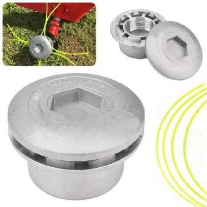 Greenleaf Aluminum Grass Trimmer Head with 2 Nylon Lines for Brush Cutter (BC2S-52-037C) 2