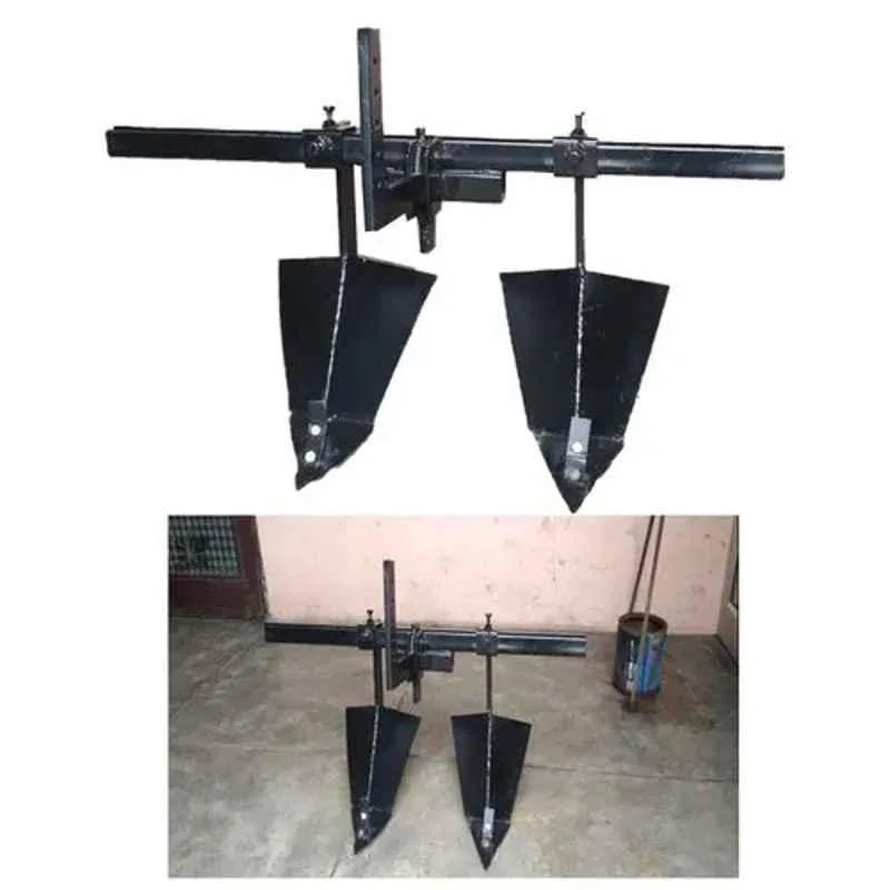 Greenleaf 3ft Black 2 Tyne Adjustable Ridger for 7 & 9HP Power Tiller (SJ-DA-20211743) 2