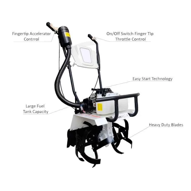 Greenleaf 3HP 2 Stroke 63cc Engine Mini Power Tiller (PW-3HP) 2