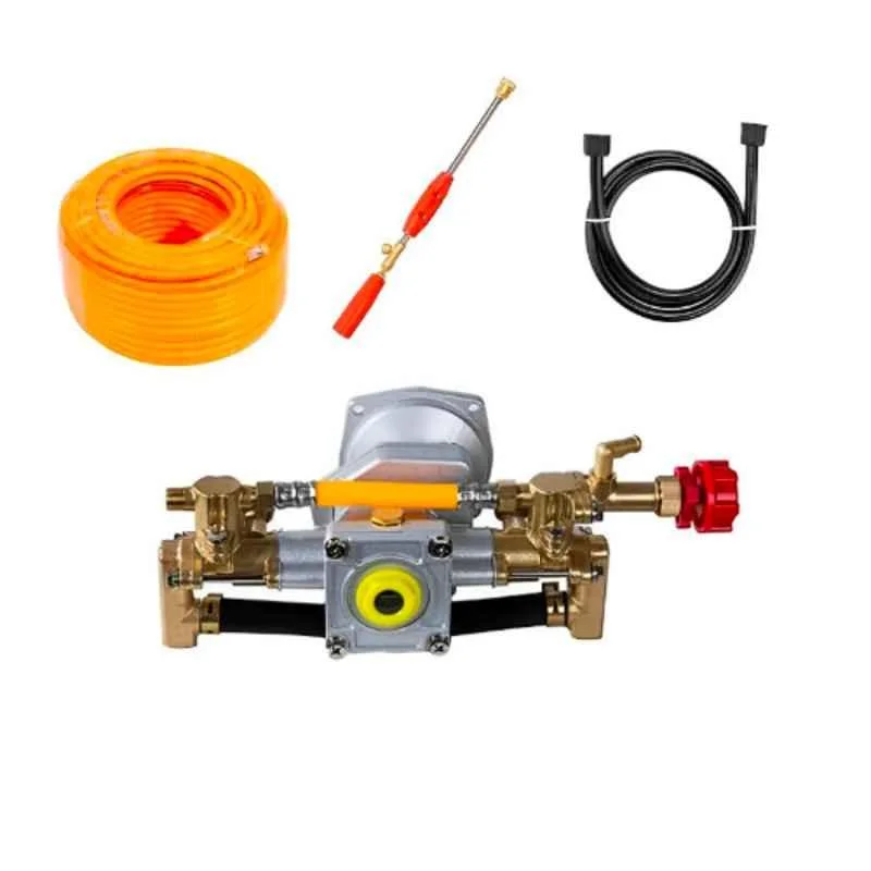 Greenleaf 1.7HP Backpack Brush Cutter with Power Sprayer Hedge Trimmer Water Pump Tiller & Chain Saw Attachment (BP-GX-35 PSA HTA TA WPA CSA) 5