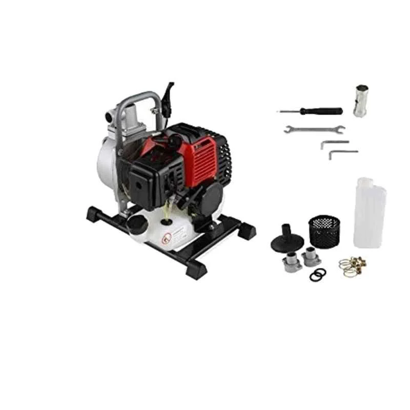 Greenleaf 1.5HP 43CC 1 inch Inlet & Outlet 2 Stroke Engine Petrol Operated Pump (WP-2ST-1) 4