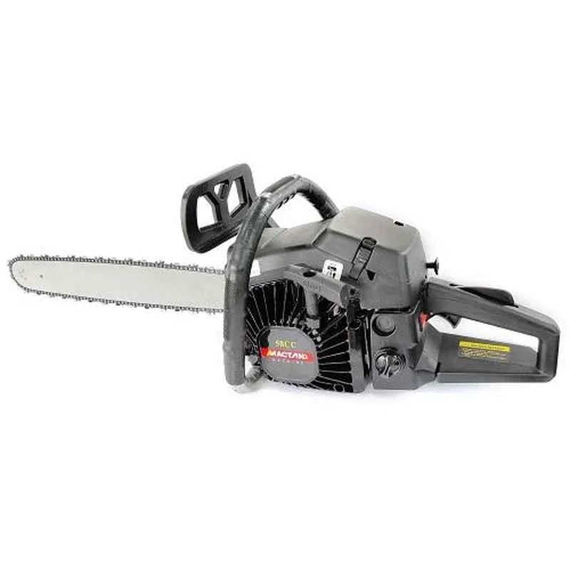Greenleaf 2.3kW 58cc 2 Stroke Single Cylinder Air Cooled Metal Body Chain Saw (MT-CS5800) 2