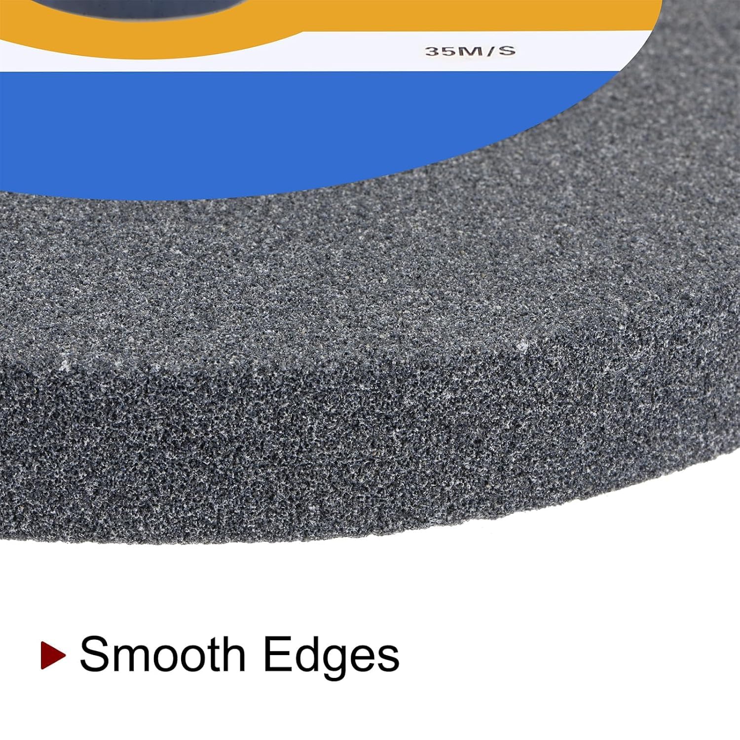 H9 CUMI 8 Inch Bench Grinding Wheel – Coarse Carborundum Black | 200 x 25 x 31.75 mm | A24 Grit (Cumi-AlluoxideA24-200x25x31-CORSE-1pc) 2