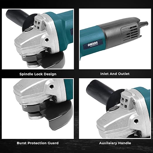 Omada Electric Power Angle Grinder Tools, Multipurpose 4 inches 680W, used for Cutting & Grinding(Omada OMD-J9523 4-Inch Angle Grinder) 4