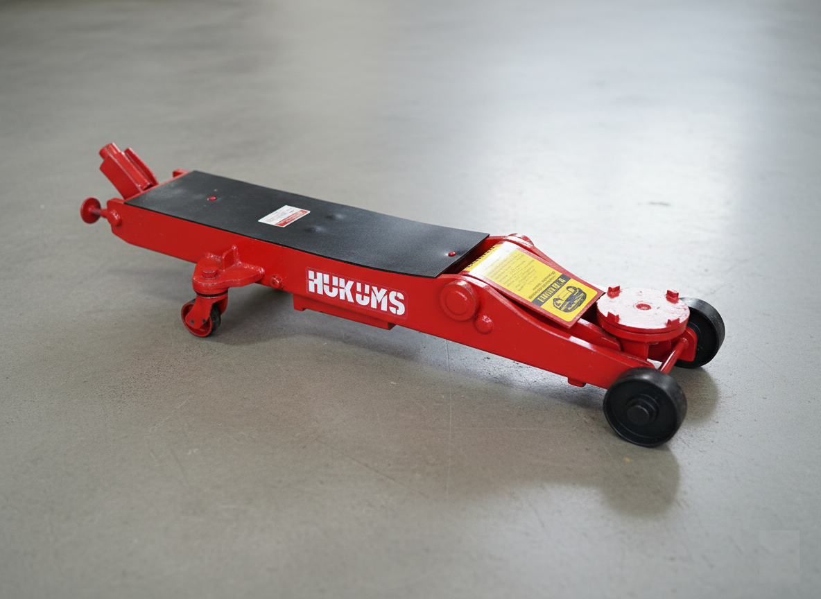 Hukums 25 Ton Floor Trolley Jack With Oil Seal Kit(HTJ25) 2