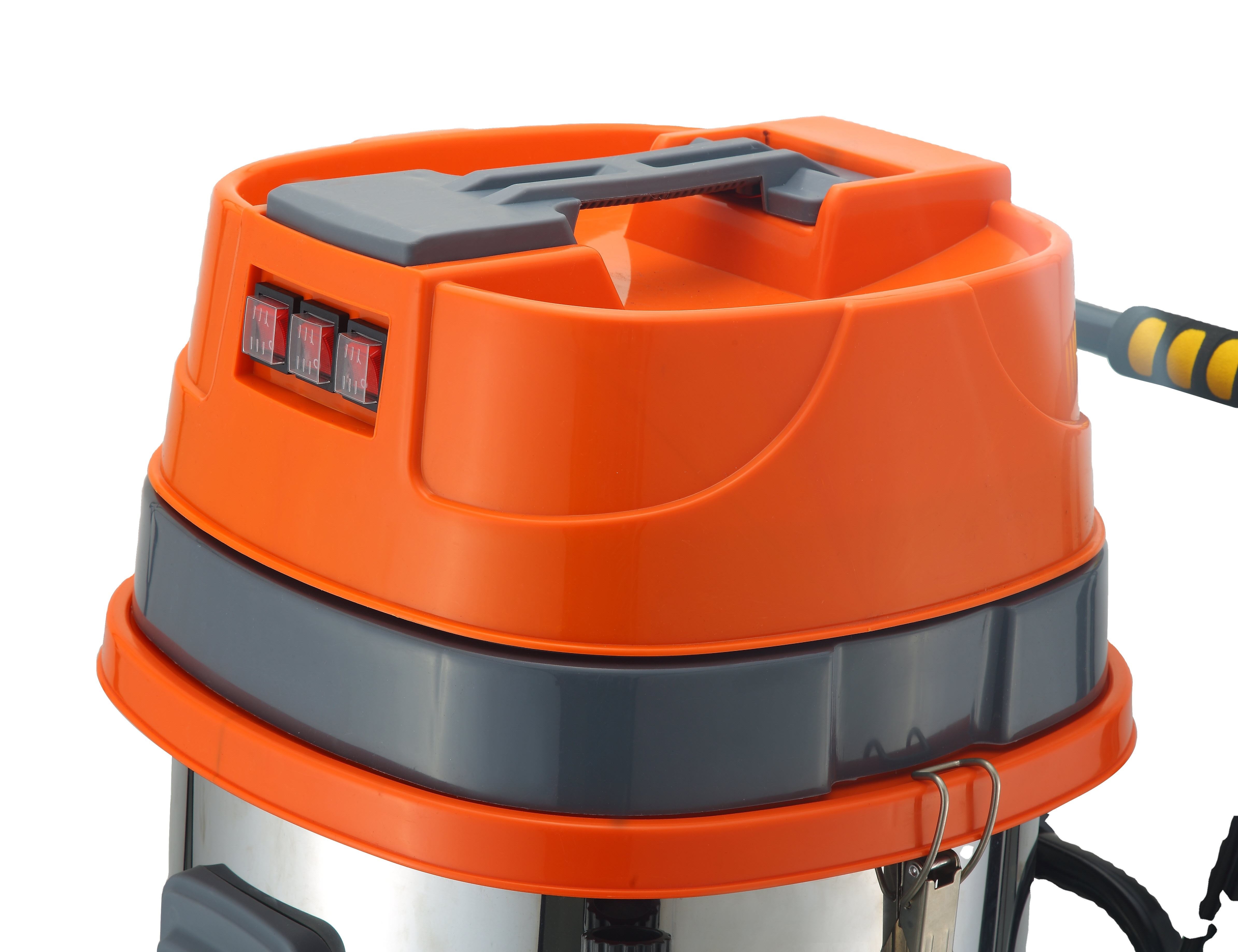 Hukums 80L 4500W Triple Motor Wet & Dry Vacuum Cleaner | Industrial Stainless Steel Vacuum Machine 3