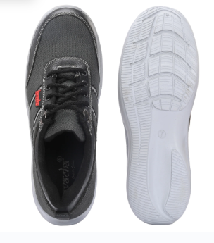 Kavacha Steel Toe Safety Shoe s136 with Mesh Leather Upper and Airmix Sole(size-11) 3