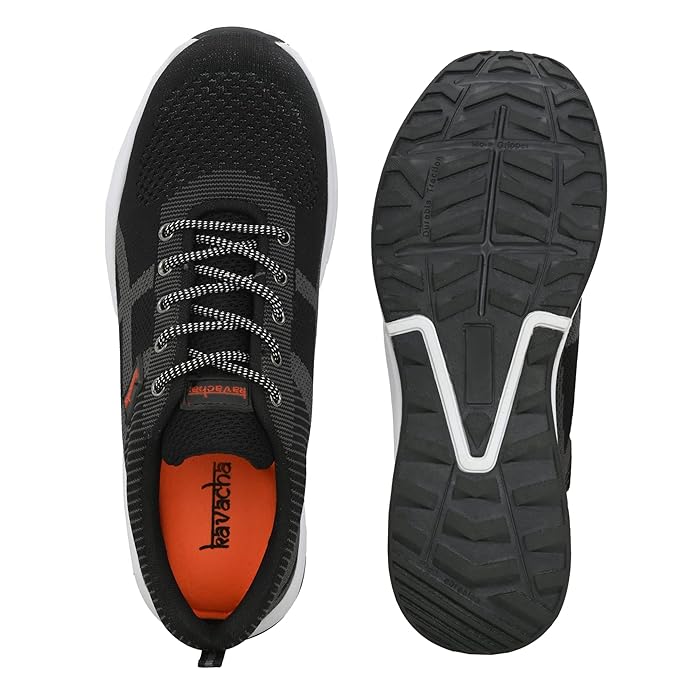 Kavacha Steel Toe Safety Shoe S214 (S214) with Knitted Upper and Foam Comfort & Phylon TPR Sole(Size-6) 4