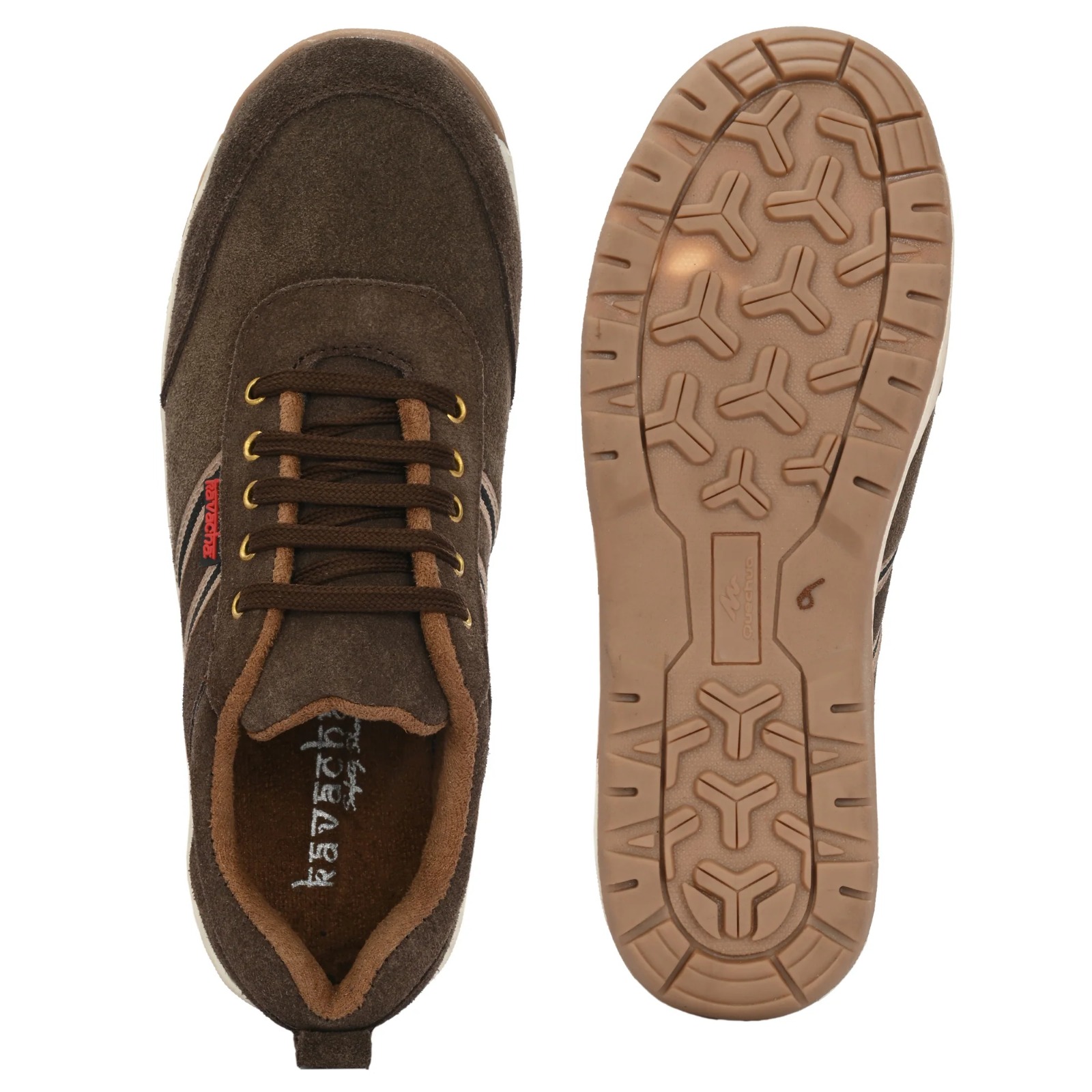 Kavacha Steel Toe Safety Shoe , Suede Leather Upper and Foam Comfort & TPR Sole (s206) (SIZE 6) 3
