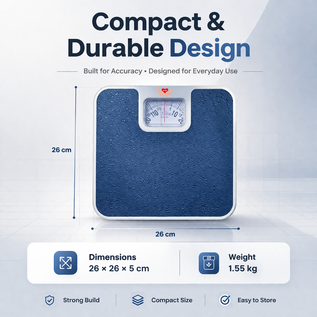 Dr. Care Analogue Personal Health Check-Up Fitness Weighing Scale – Bathroom Weight Machine for Body(Dr. Care Analogue Personal Health Check-Up Fitnes 5