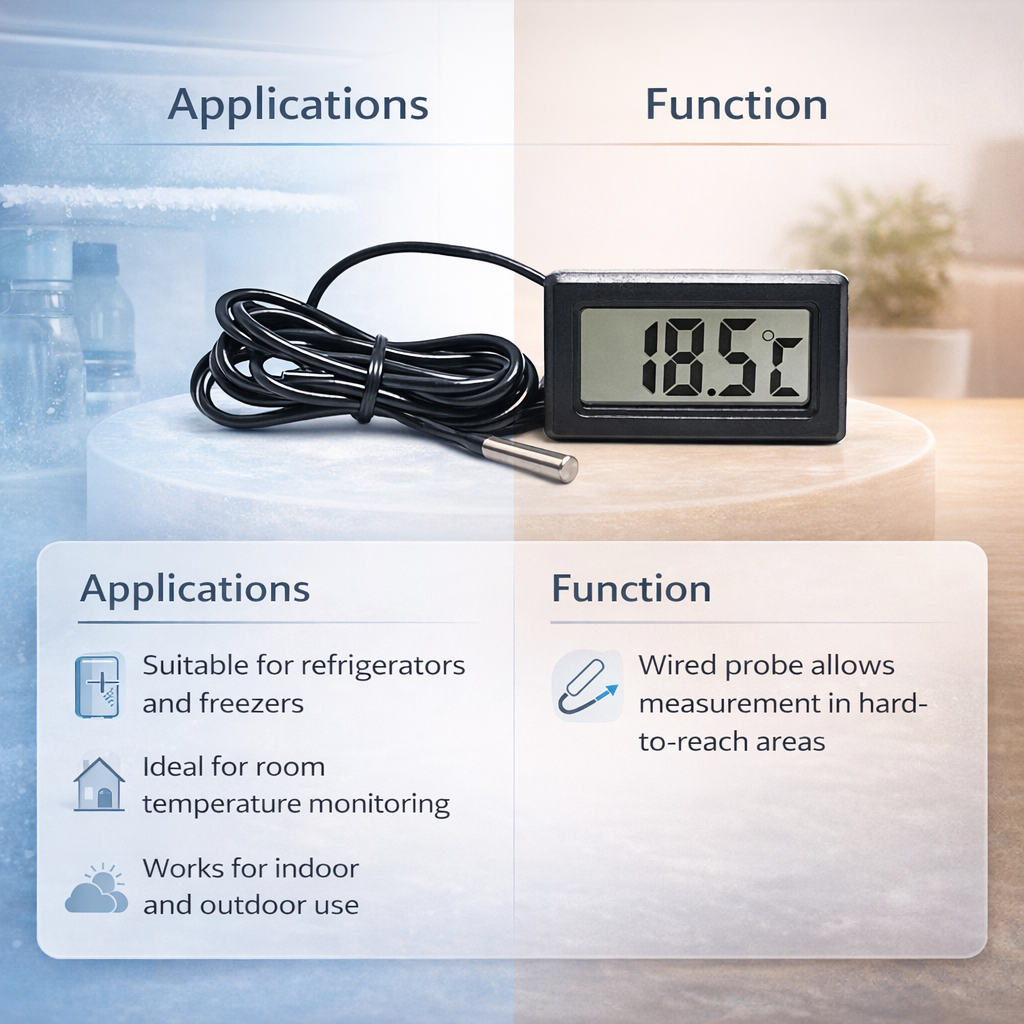AptechDeals Mini LCD TPM-14 digital thermometer 4