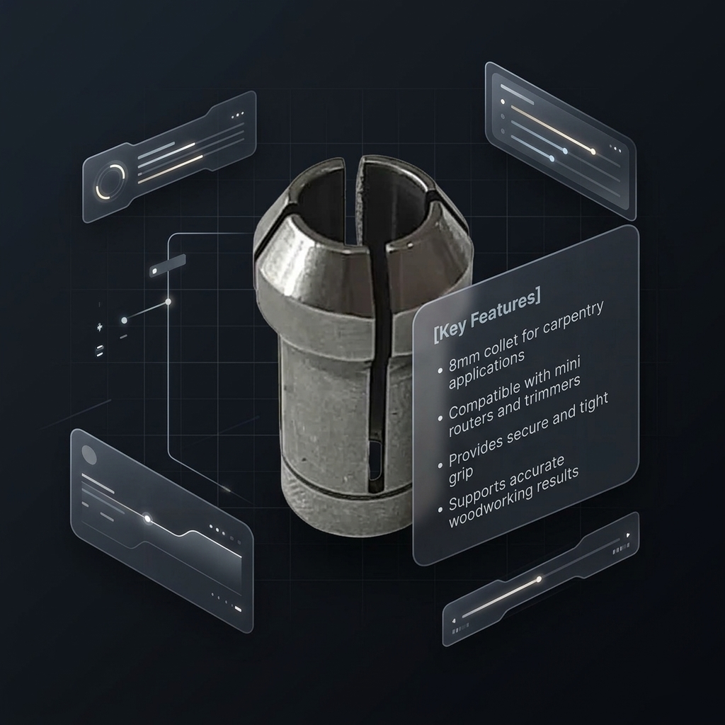Endico 8mm Carper Collet (Endico 8mm Carper Collet) 3
