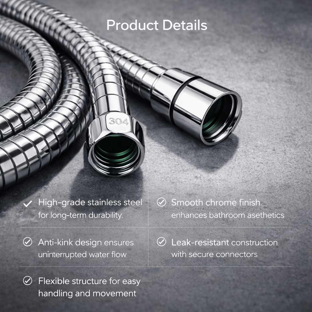 Dikshaware 304 Grade Stainless Steel Flexible Heal(Stainless Steel Flexible ) 4