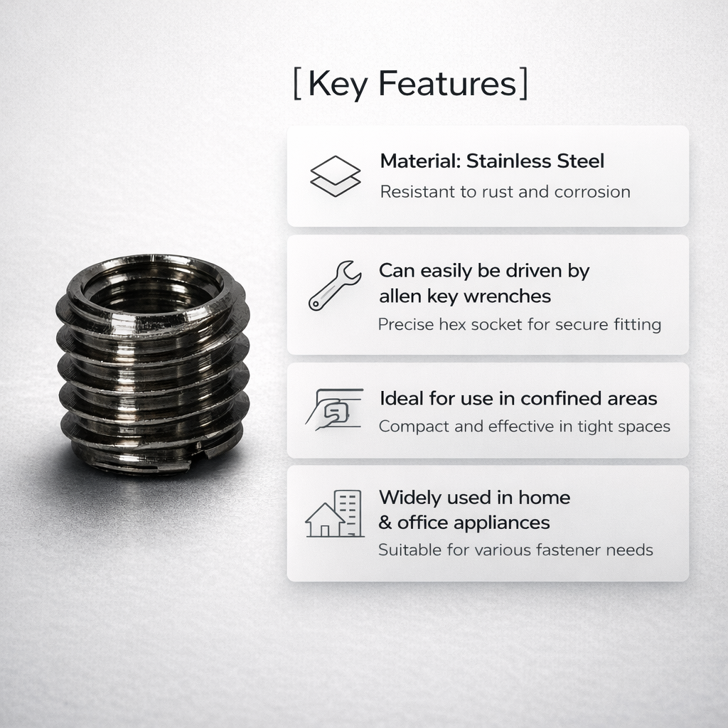 Dikshaware 25Pcs M3 x 4 Stainless Steel Hex Grub S(M3 x 4 Stainless Steel Hex ) 4