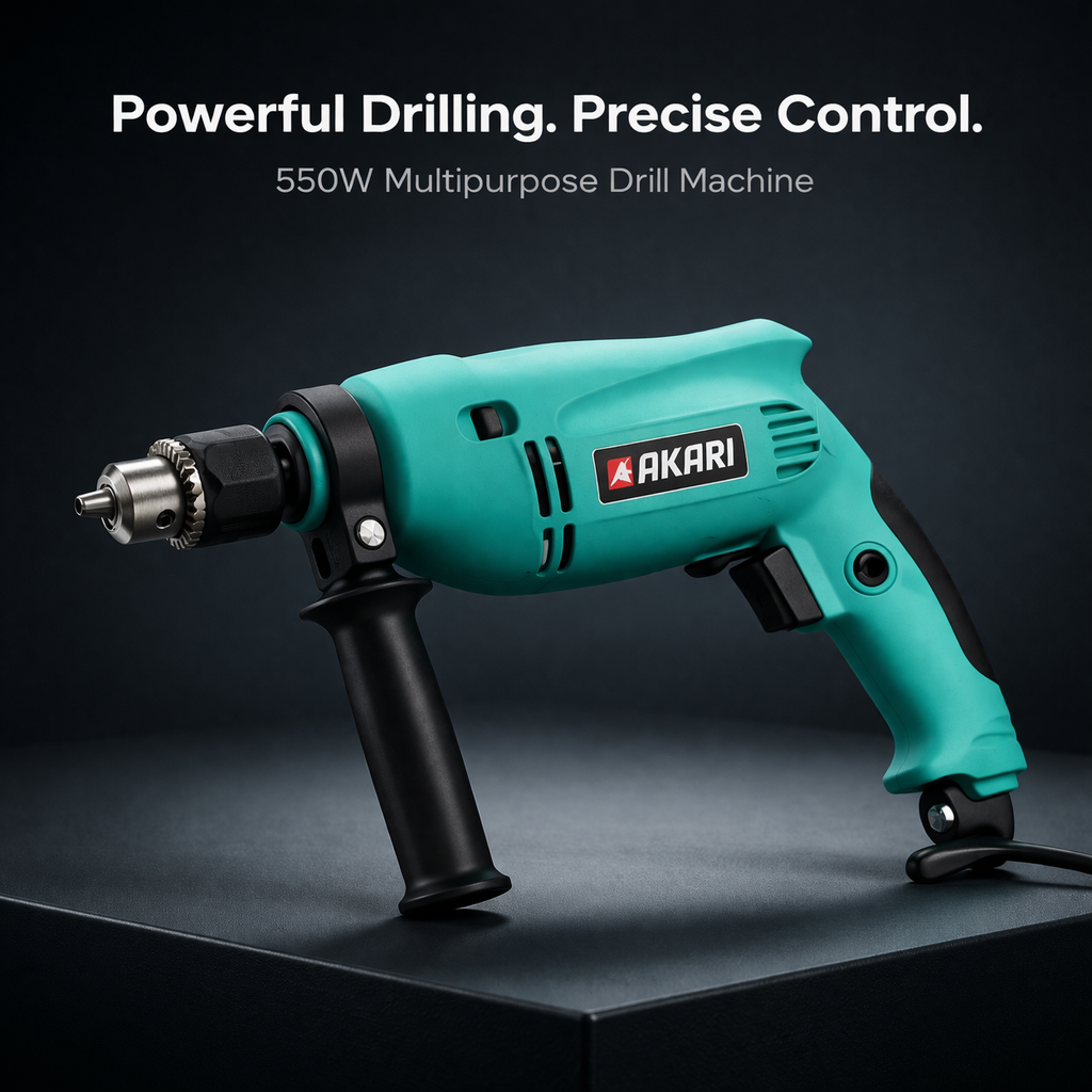 Akari APT-DM-FF10A-HQ 10MM, 0-2800 RPM Drill Machine with 550W Power 2