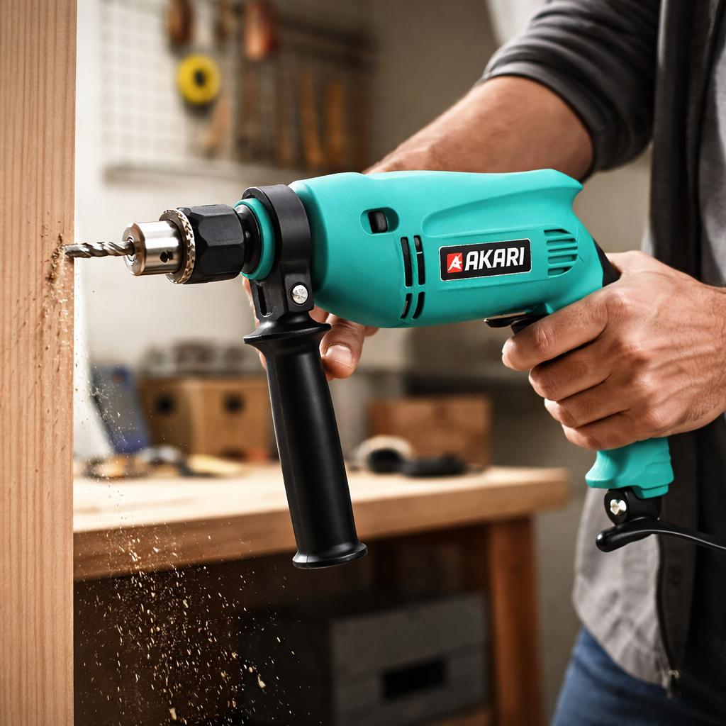 Akari APT-DM-FF10A-HQ 10MM, 0-2800 RPM Drill Machine with 550W Power 5